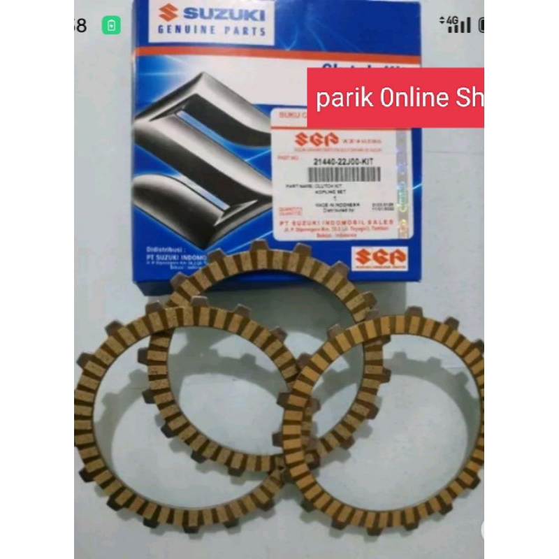 Kampas Kopling 1Set Suzuki Shooter Smash FI Young Star