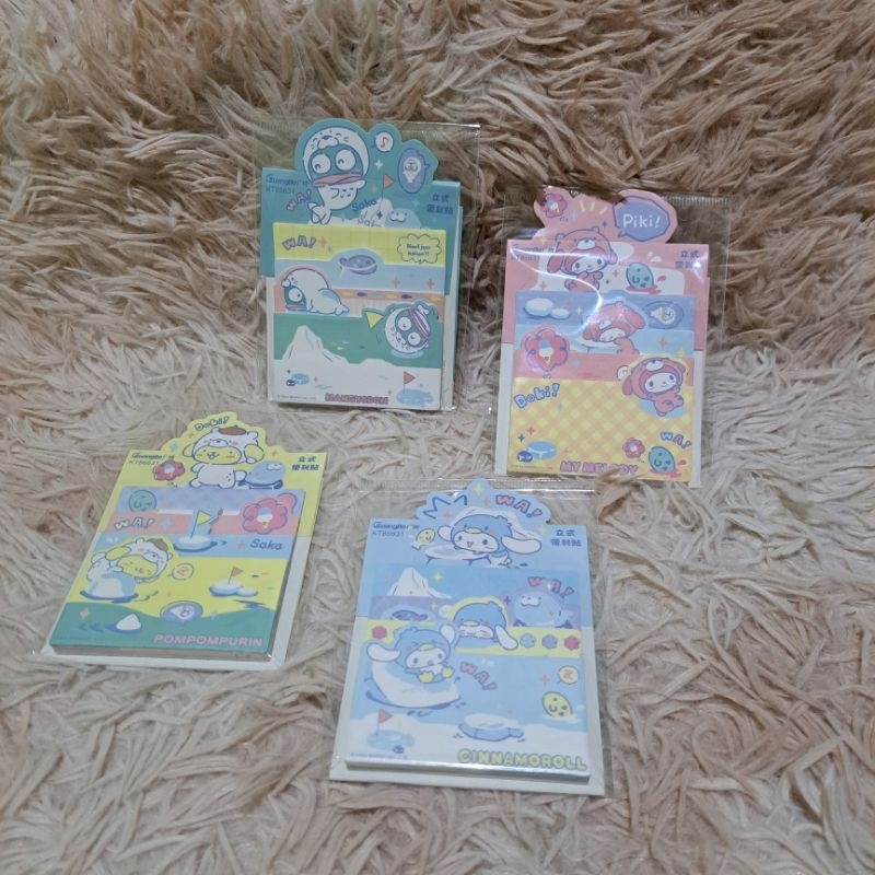 

Stickynote Memo Susun Sanrio