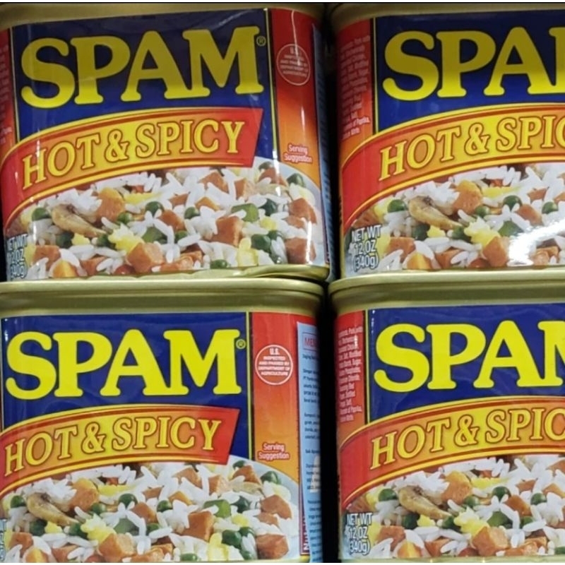 

HORMEL FOODS SPAM HOT & SPICY CORNET HAM 340 GR | Non halal