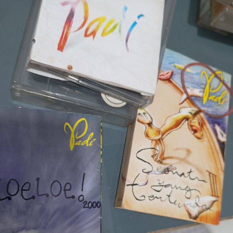 kaset padi sepaket isi 3 album kaset