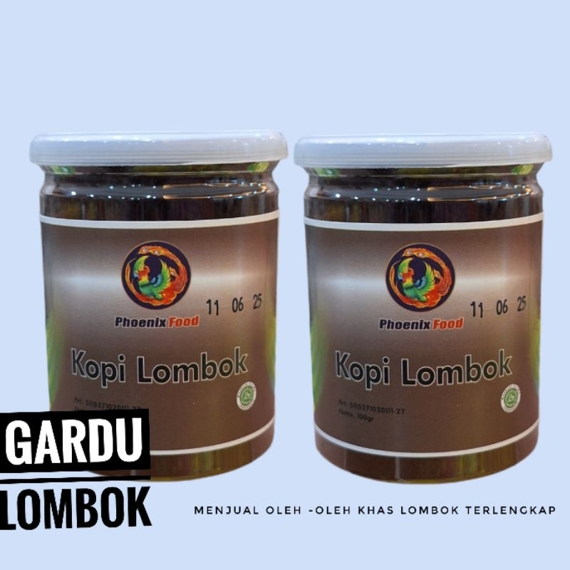 

Kopi Bubuk Phoenix Toples 100 gr Kualitas Terbaik Khas Lombok