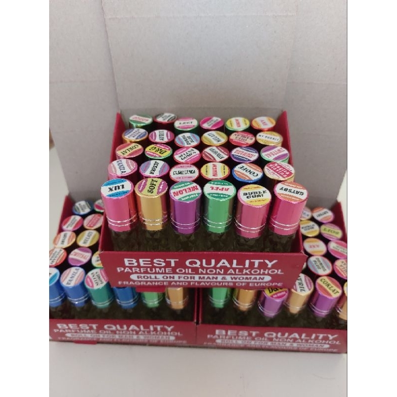 30pcs Parfum Oles non Alkohol pria & wanita