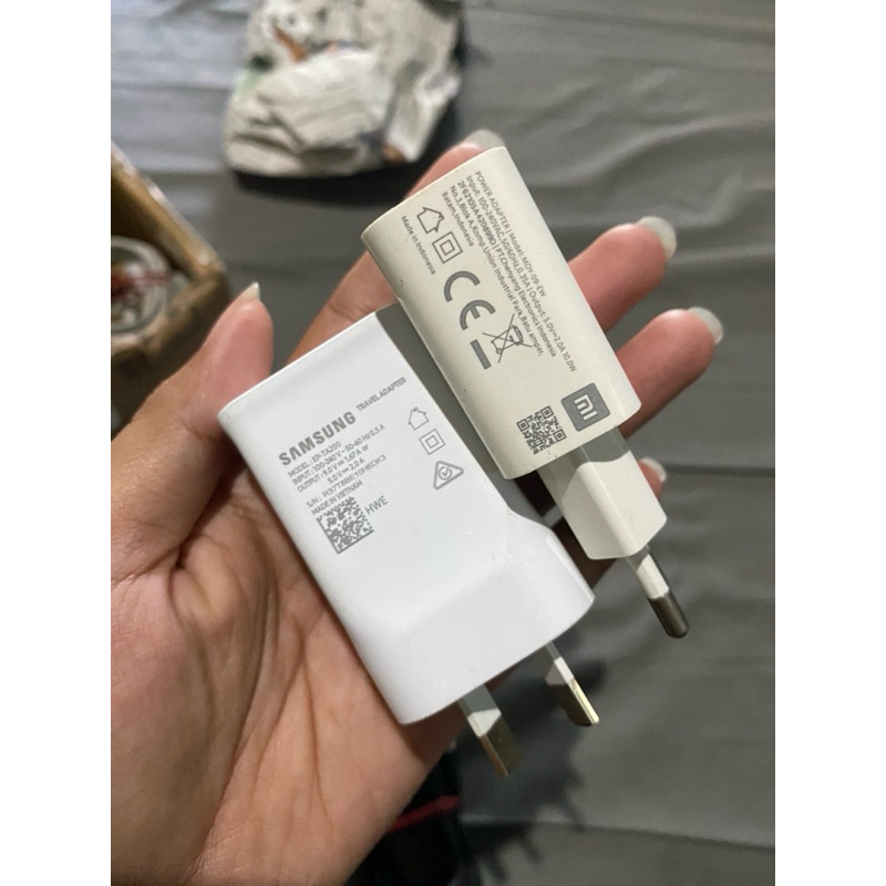 KEPALA CHARGER ORI/CAS HP (second)