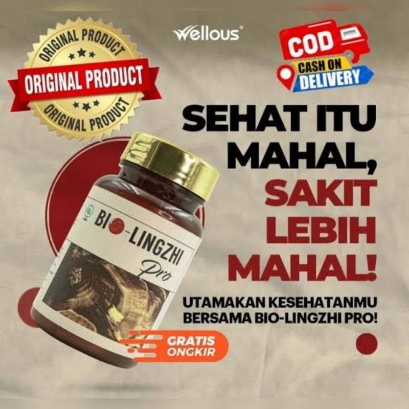 BIO LINGZHI PRO 100% ASLI ORIGINAL ALAMI