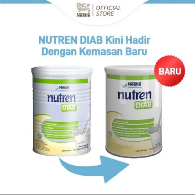 

[Harga Terbaik] NESTLE Nutren diabetes susu bubuk kaleng 400 gr