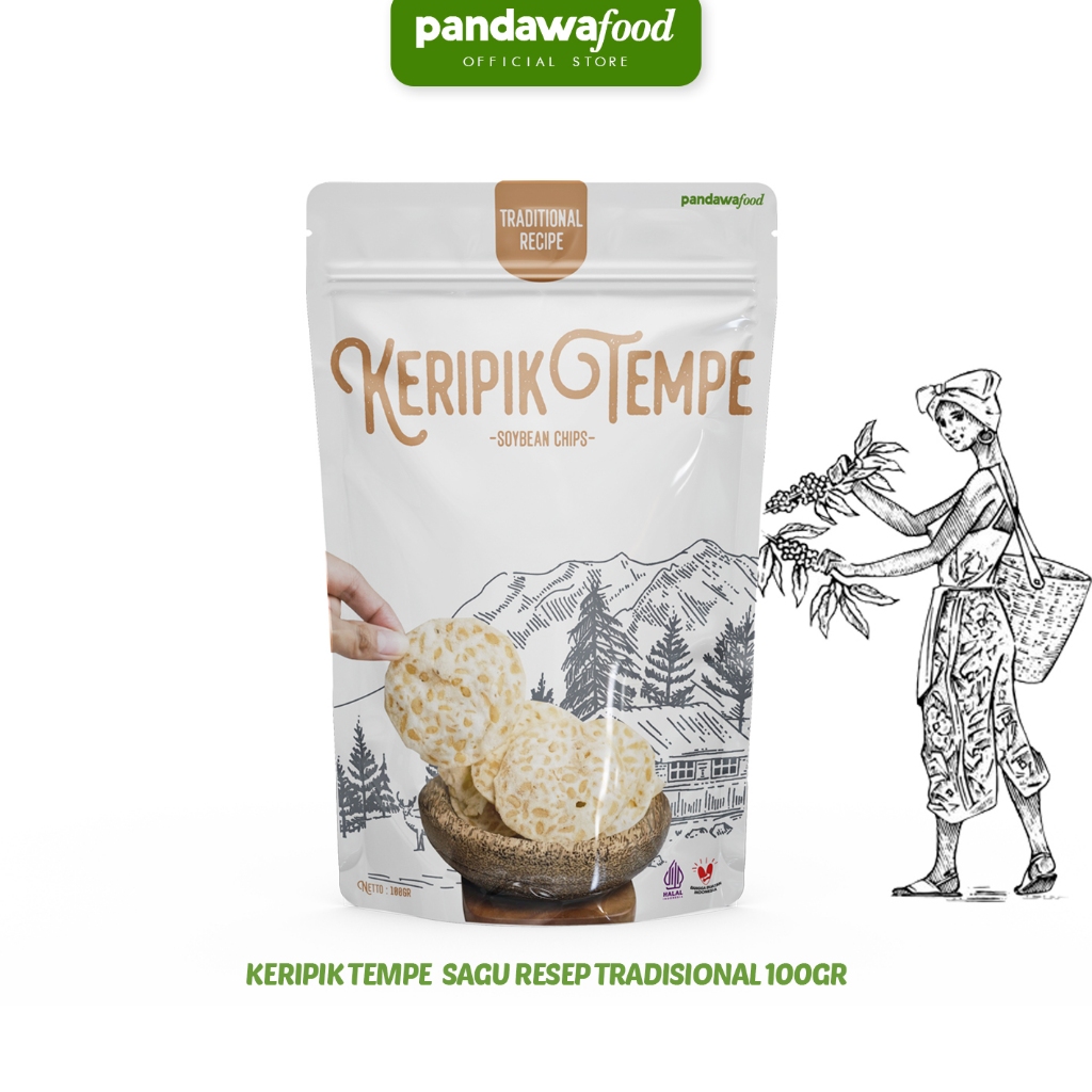 

Pandawa Keripik Tempe Crispy / Keripik Tempe Sagu / Oleh-Oleh Khas Malang