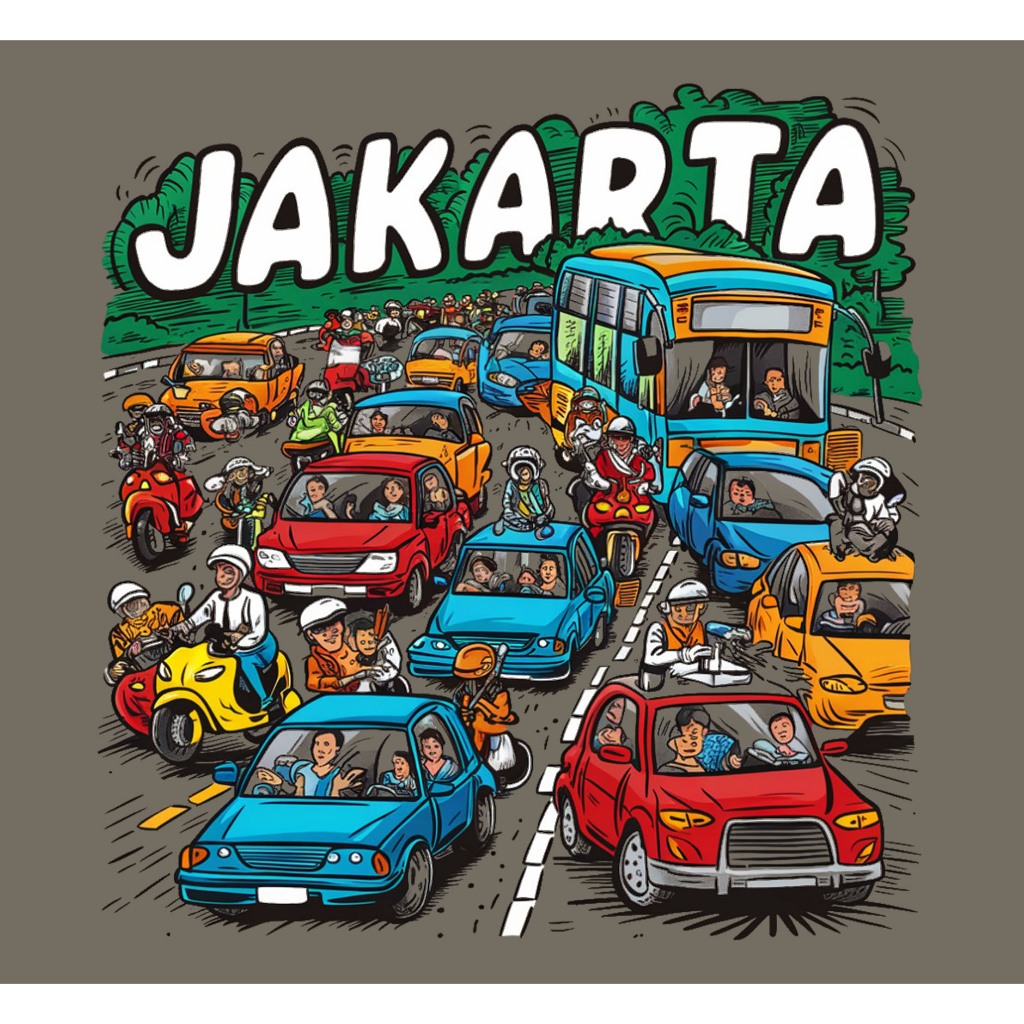 JAKARTA Macet Sablon Setrika/Sablon DTF Printing Siap Press Kaos/Sweatshirt/Crewneck/Hoodie/Totebag/