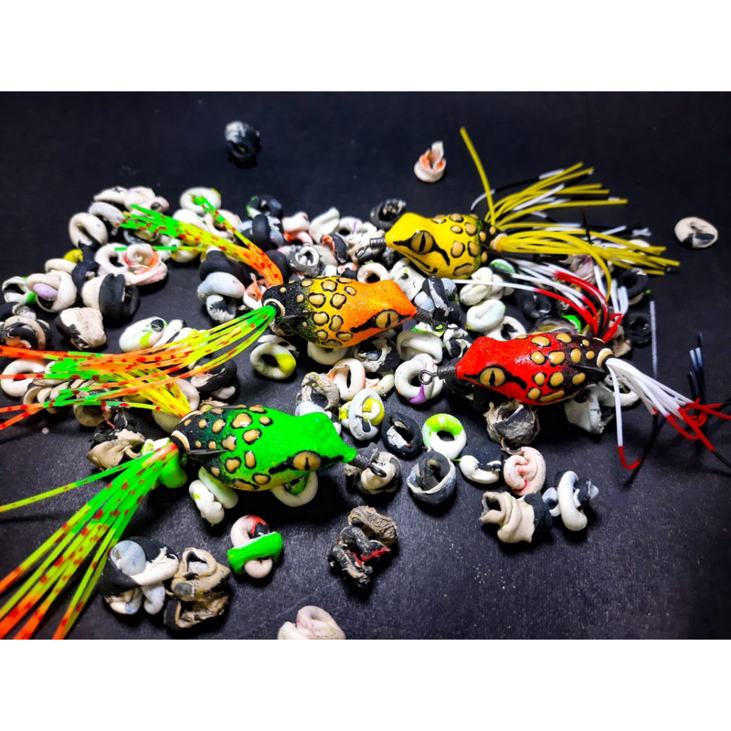 SOFT FROG SKIRT SAELURE SF UMPAN CASTING GABUS