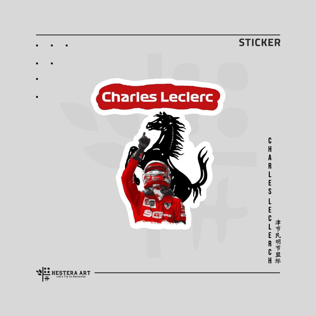 

Stiker F1 Viynl Laminasi Doff | Sticker Charles Leclerc