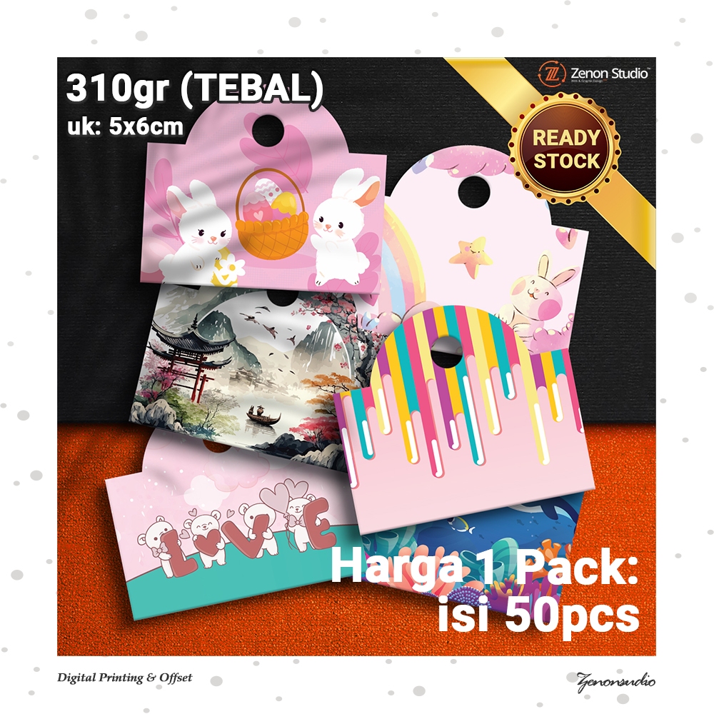 

Hang Tag Label Aksesoris Isi 50pcs