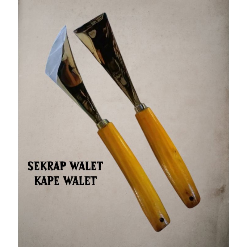 SEKRAP WALET, KAPE WALET / ALAT MEMANEN SARANG WALET