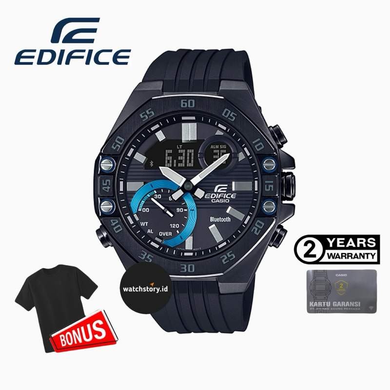 Jam Tangan Analog Pria Casio EDIFICE ECB-10PB-1ADF