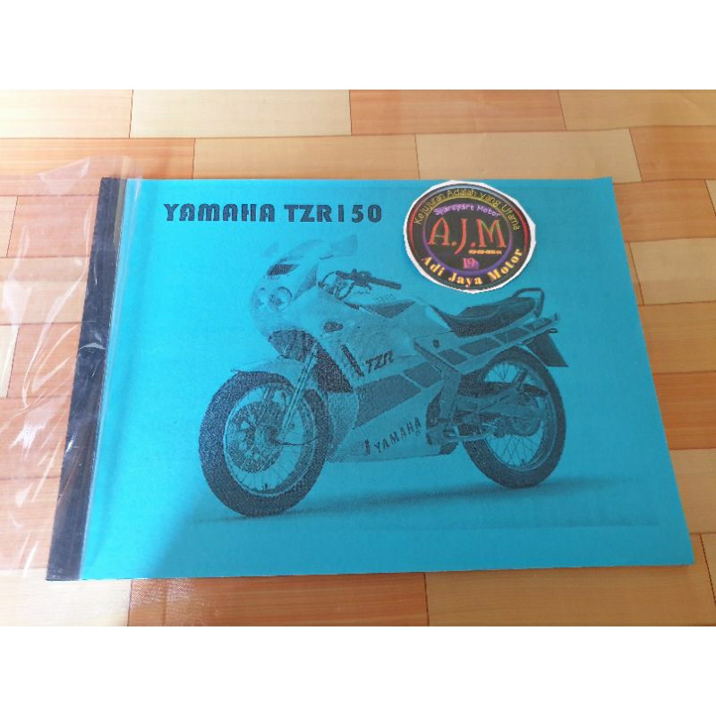 Buku Parts Catalogue Copian Yamaha TZR 150 TZR150 R