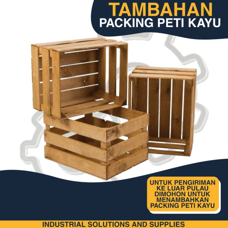 

[Extra Packing] Tambahan Khusus Packing Peti Kayu