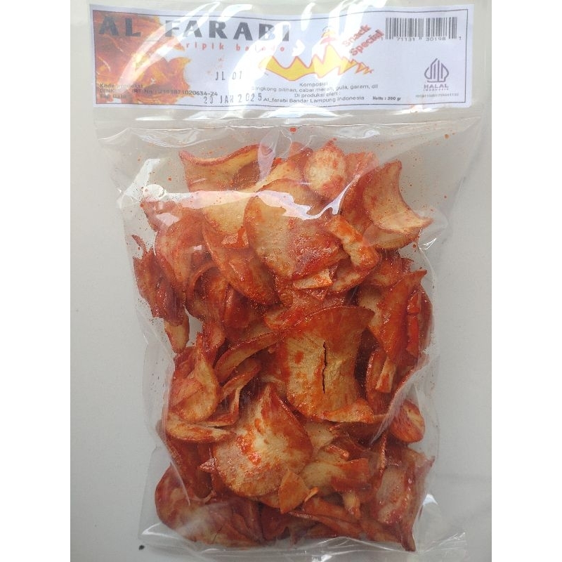 

Keripik singkong balado pedas