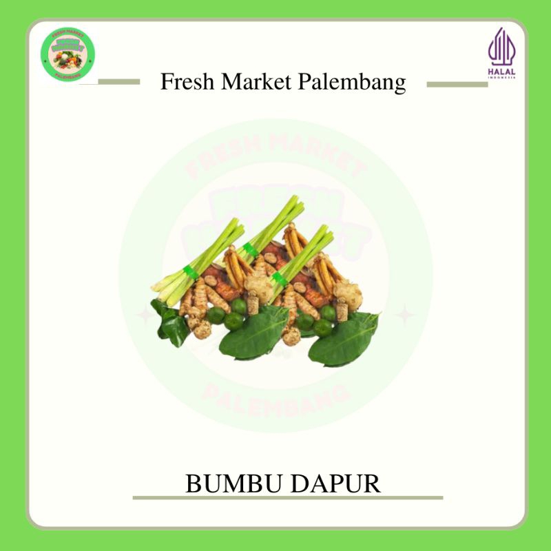

Bumbu dapur -Fresh Market Palembang-