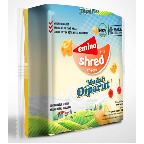 

Keju Emina Shred 250 Gram