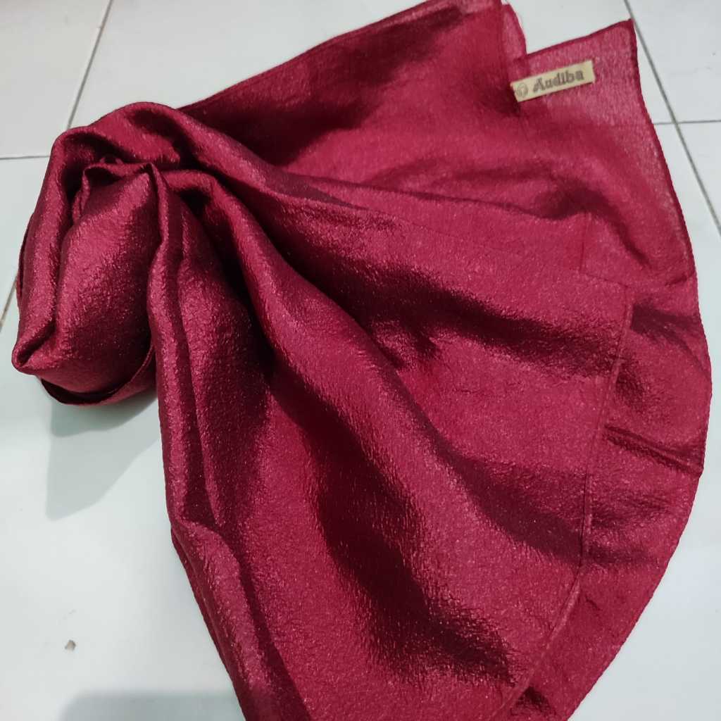 jilbab segiempat pesta glitter