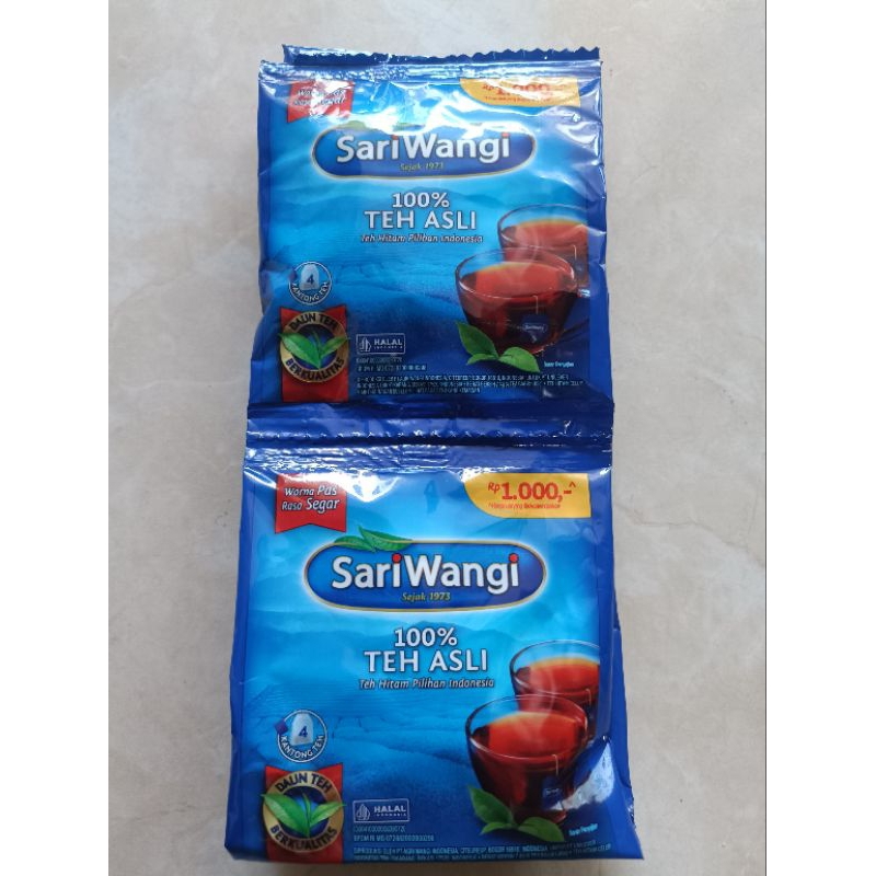 

TEH CELUP SARI WANGI 4 KANTONG TEH , ISI 6 SACHET