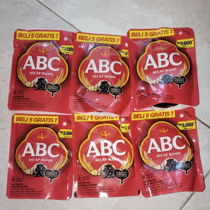 

ABC KECAP MANIS REFIL 62 GRAM