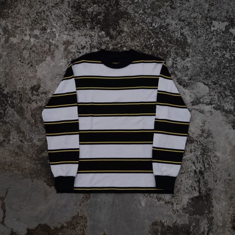 Longsleeve Uniqlo Stripes Iqbal