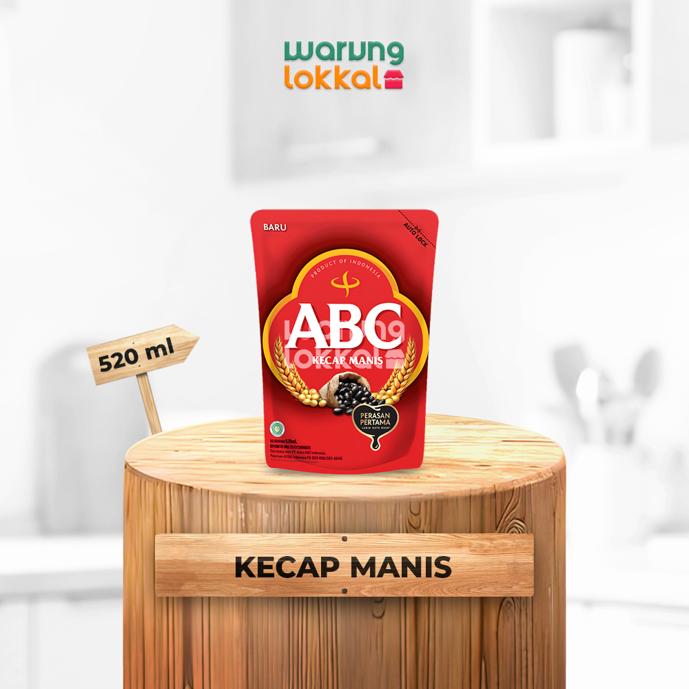 

ABC Kecap Manis 520ml - Warung Lokkal