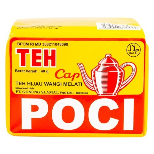 

Teh Hijau Wangi Melati Cap POCI 40g