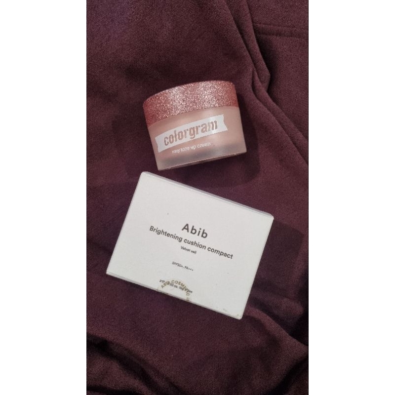 ABIB CUSHION / COLORGRAM ROSY TONE UP CREAM / MAD GO GO FRESH BT21