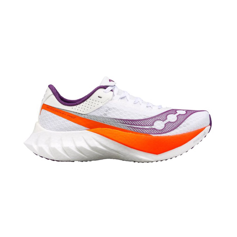 Saucony Endorphin Pro 4 White Violet Original [RESMI]