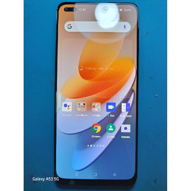 LCD Oppo Reno 4 4F Original Copotan