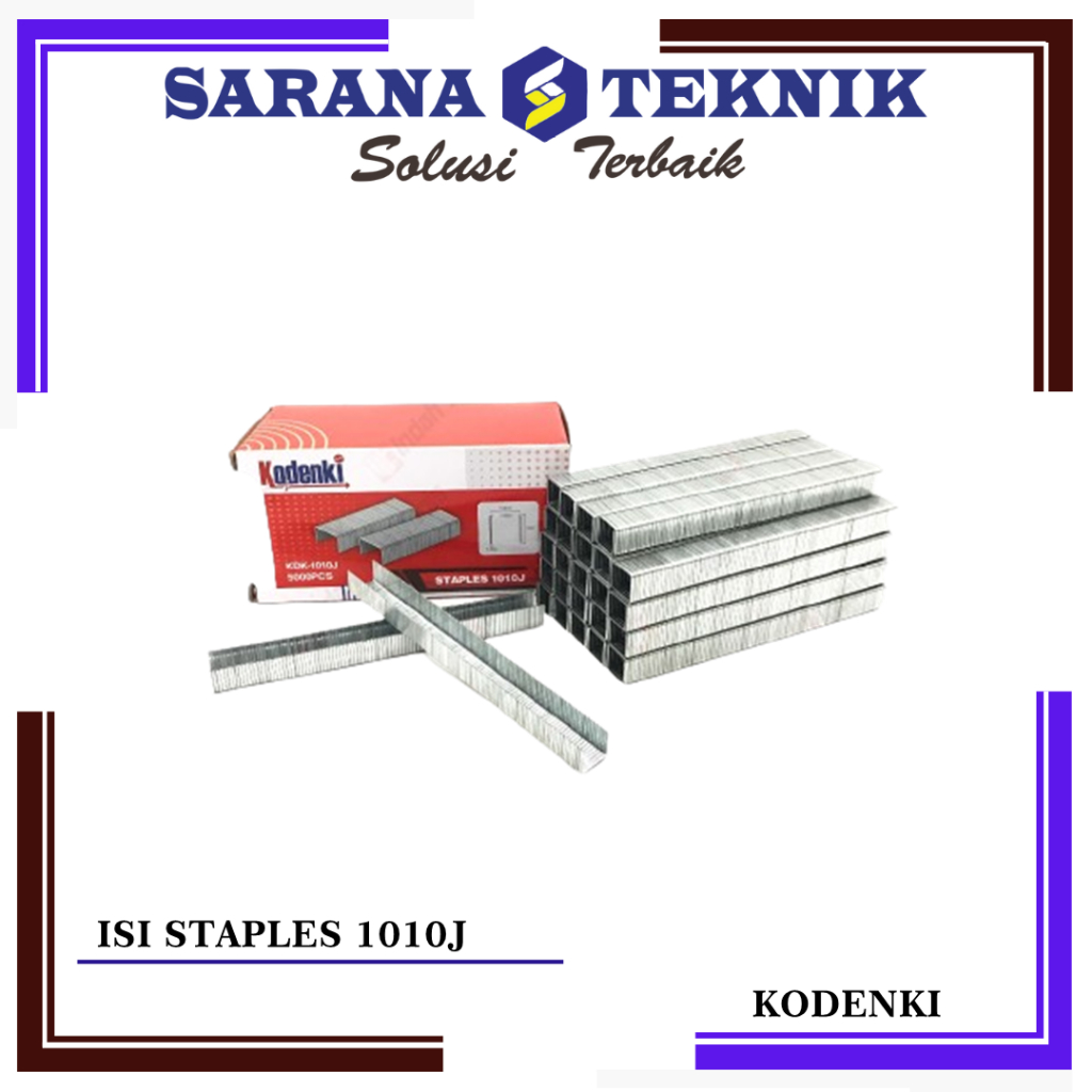 

Isi Staples Tembak U 10 mm KODENKI 1010