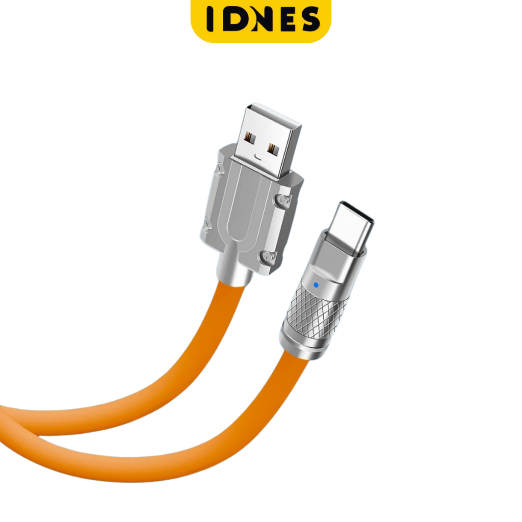 TYPE C Kabel Data model Lurus Kabel Data 1 Meter & 2 Meter Type C Micro Iphone Fast Charging Kabel C