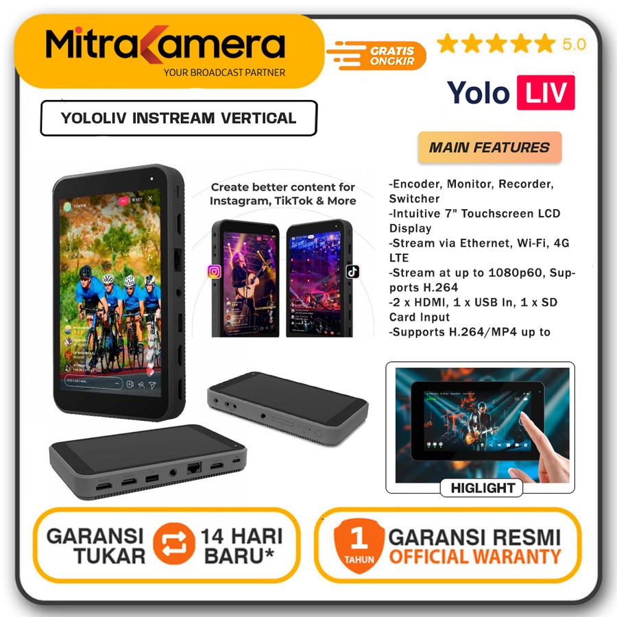 Yololiv Yolobox Instream Live Stream Portable Studio