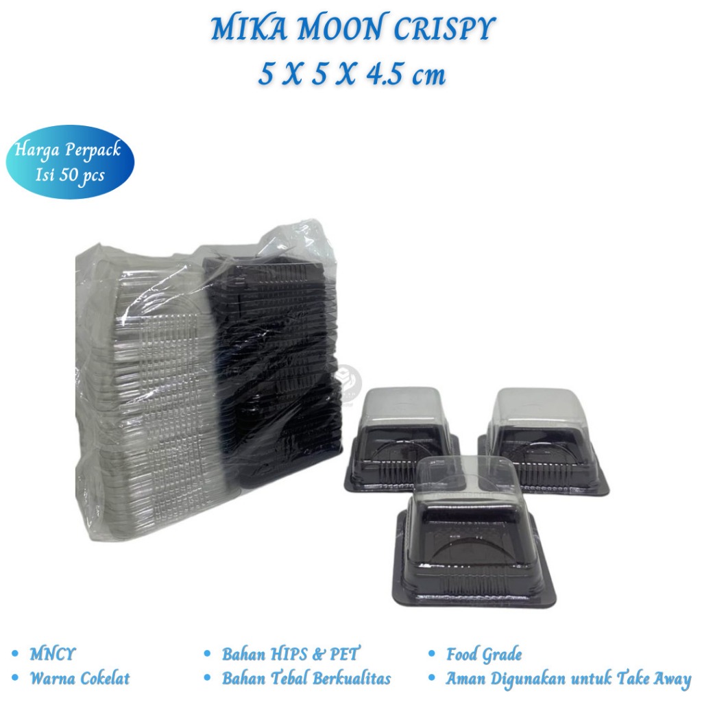 

Mika Moon Crispy Box Mochi Dus mochi 5x5x4.5 (Isi 50 pcs-MNCY)