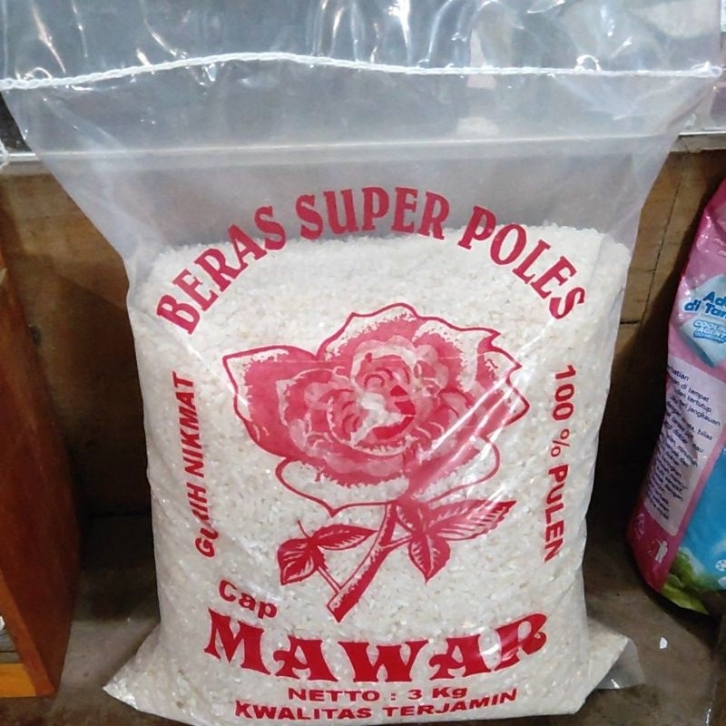 

Beras Bunga 3kg murah