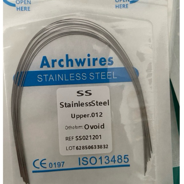 DENTAL KAWAT GIGI STAINLESS STEEL / WIRE SS ORTHO KAWAT BEHEL NITI SS