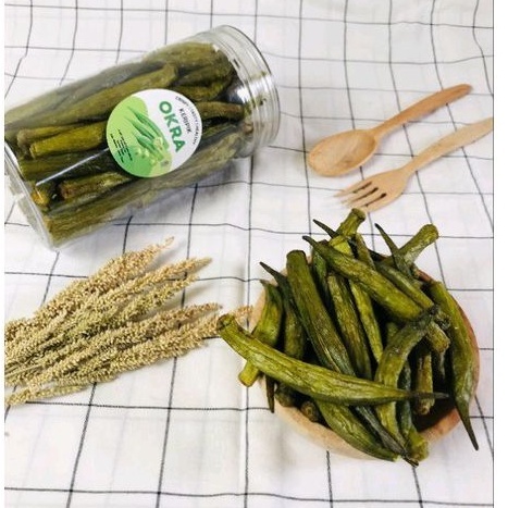 

✨Okra Renyah Ocra Crisps – Camilan Sehat Rendah Kalori, Tanpa Pengawet dan MSG