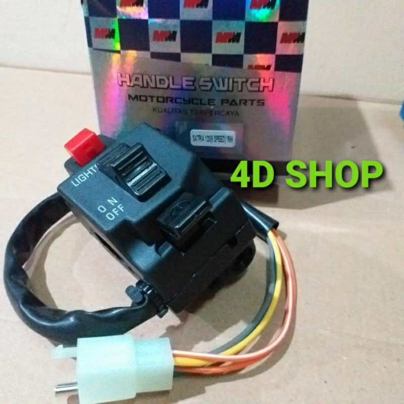 SAKLAR HOLDER KANAN KIRI SATRIA 120 5 SPEED SHOGUN KEBO TORNADO