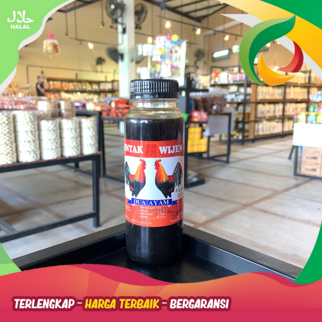

MINYAK WIJEN MERK DUA AYAM 300ML