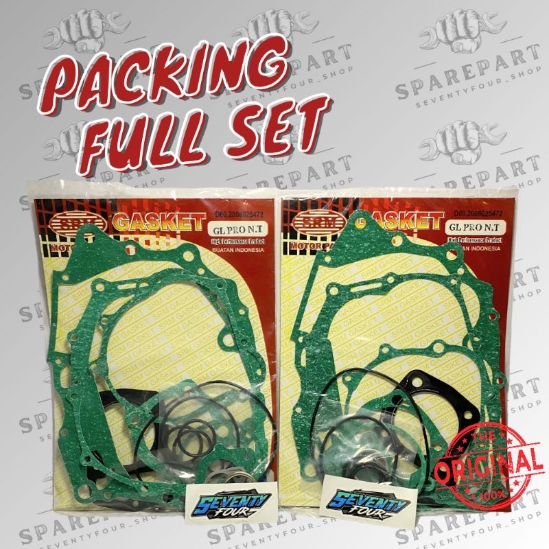 (1SET) FULL SET PACKING GL PRO NEOTECH /MEGAPRO /TIGER  PRODUK ORIGINAL