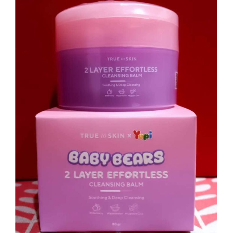 True to Skin x Yupi_2 Layer Effortless Cleansing Balm