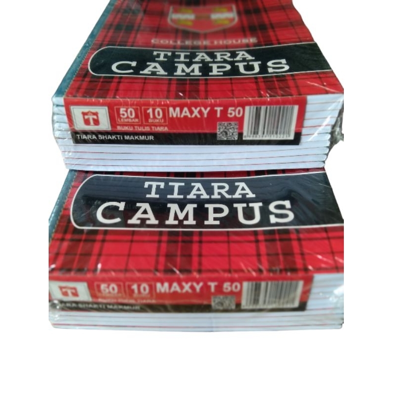 

BUKU TULIS TIARA CAMPUS ISI 10 BUKU PER PAK