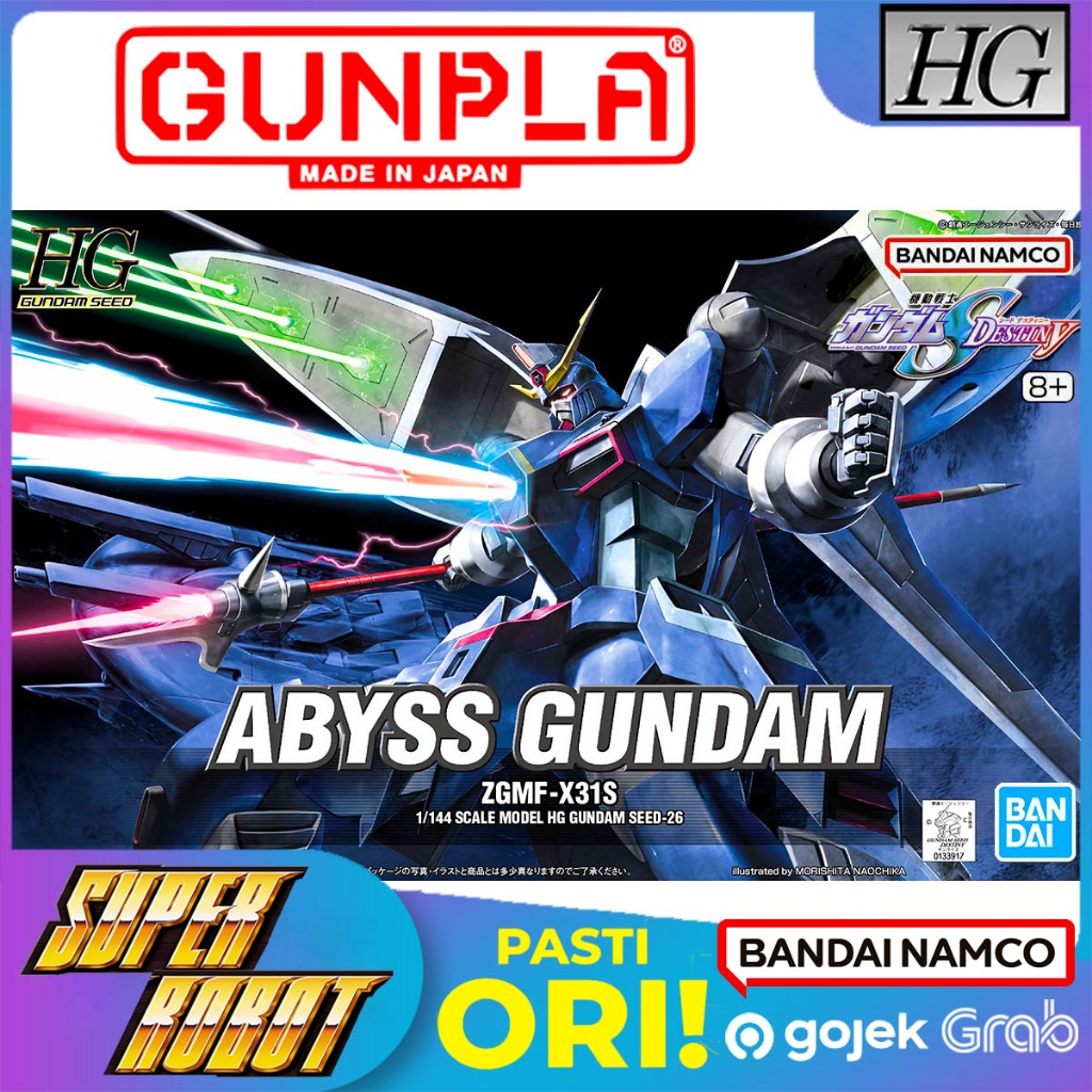 𝗕𝗔𝗡𝗗𝗔𝗜 HG ZGMF-X31S Abyss Gundam - HG SEED