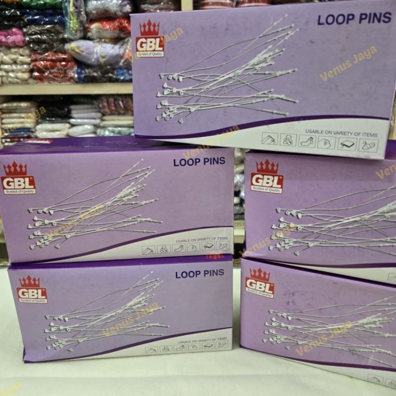 

[500pcs/1000pcs] LOOP PIN / LOCK STRING PIN / TALI HANG TAG PLASTIK / LABEL TAG / GANTUNGAN TAG MEREK PAKAIAN