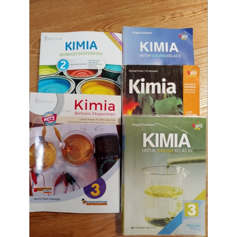 BUKU BEKAS | KIMIA KELAS 10,11,12