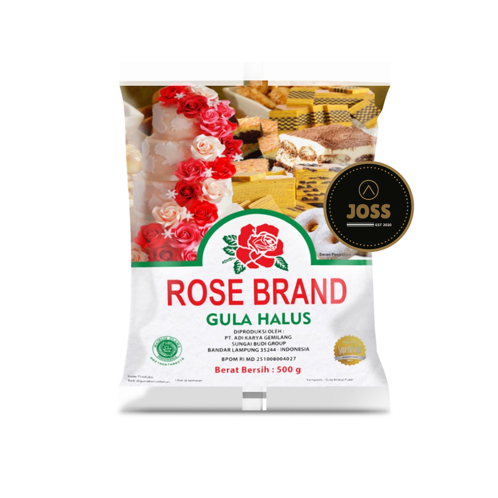 

[KHUSUS INSTAN] Rose Brand Gula Halus 500gr