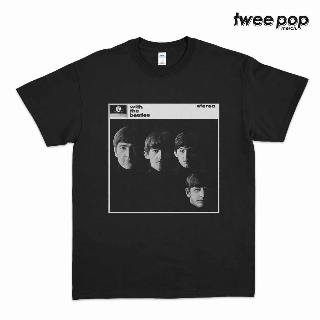 Original KAOS BAND THE BEATLES - WITH THE BEATLES Unisex Tee