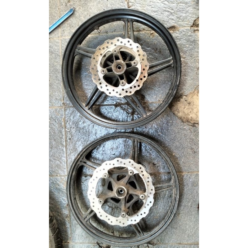 Velg pelek Kawasaki athlete original lepasan