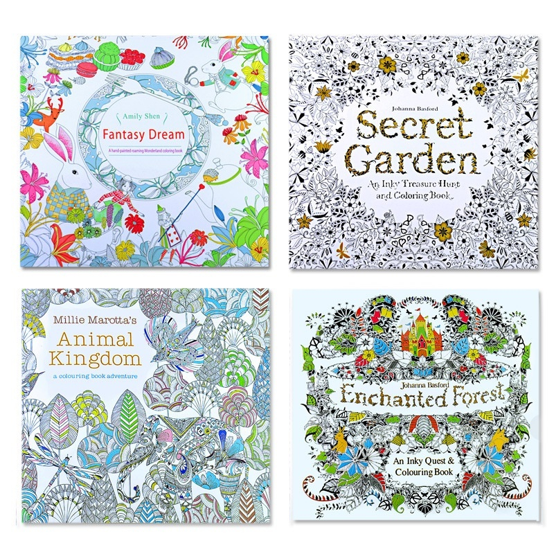 

Adult Coloring Book 24 Pages Buku Mewarnai Dewasa Anak Estetik Stress Drawing Book Buku Warna Untuk Pelatihan Konsentrasi