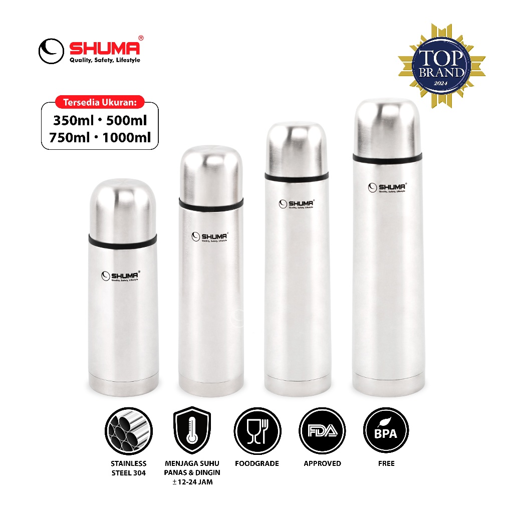 Shuma Termos Air Panas S/S Vacuum Flask 350 ml